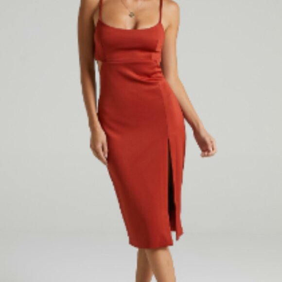 Burnt orange dress from Showpo - Picture 1 of 3